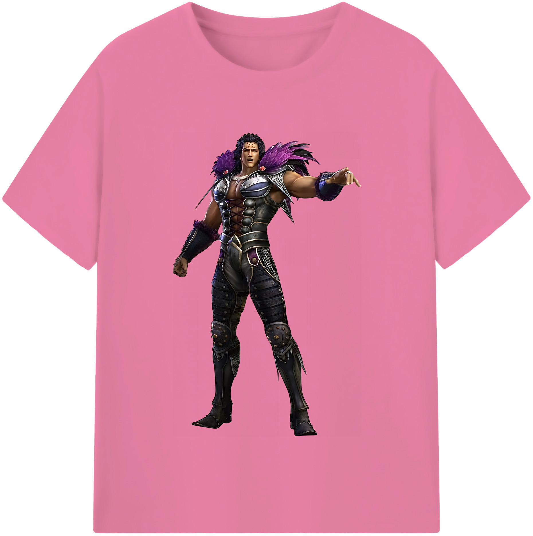 （画像用） 北斗の拳 Fist of the North Star 綿100％半袖Tシャツ（フロントプリント）